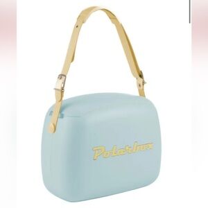 Polarbox 6L Retro Coolbag Blue & Yellow